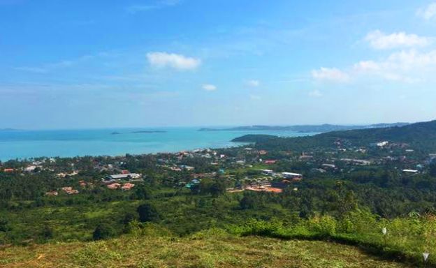 Exclusive New Sea View Land for Sale on Bophut Hills