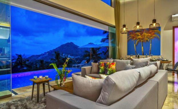 Ultra Modern 5 Bedroom Sea View Villa in Chaweng Noi