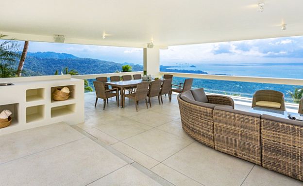Beautiful 5 Bedroom Luxury Sea View Villa in Nathon
