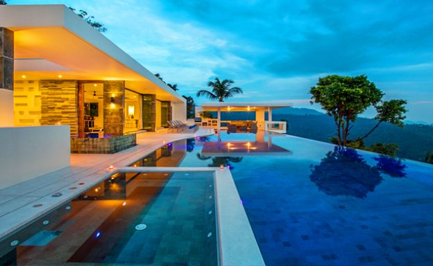 Beautiful 5 Bedroom Luxury Sea View Villa in Nathon