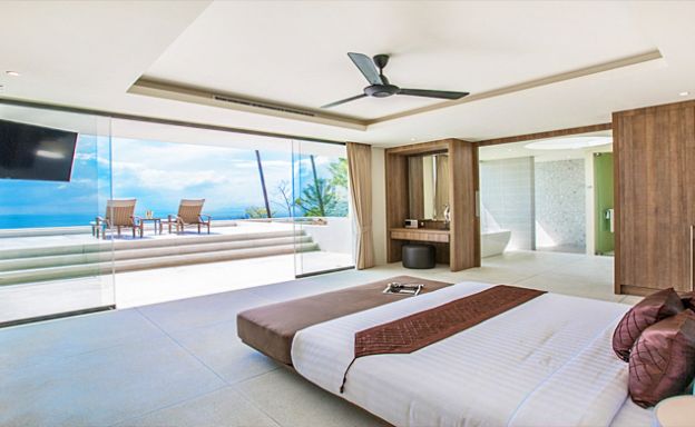 Beautiful 5 Bedroom Luxury Sea View Villa in Nathon