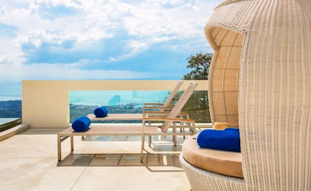 Beautiful 5 Bedroom Luxury Sea View Villa in Nathon