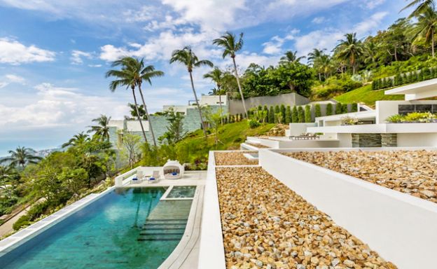 Beautiful 5 Bedroom Luxury Sea View Villa in Nathon