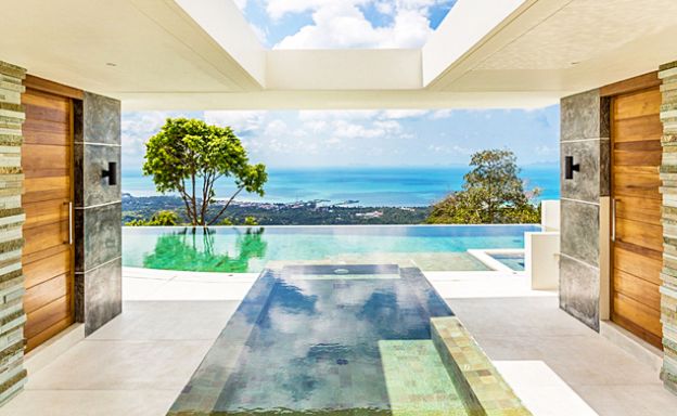 Beautiful 5 Bedroom Luxury Sea View Villa in Nathon