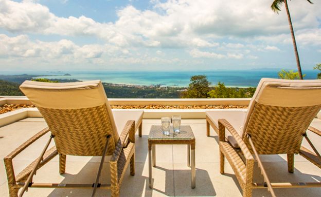 Beautiful 5 Bedroom Luxury Sea View Villa in Nathon