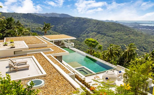 Beautiful 5 Bedroom Luxury Sea View Villa in Nathon