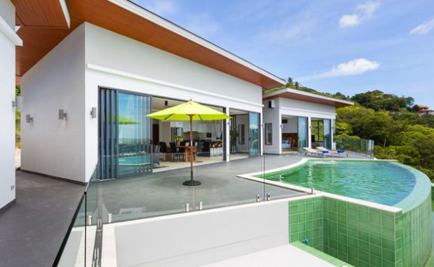 Luxury 3 Bedroom Sea View Pool Villa in Chaweng Hills