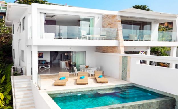 New Luxury Sea View Duplex Villa for Sale in Plai Laem