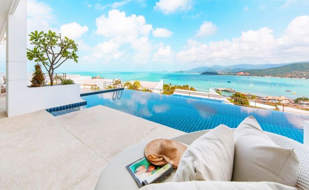 Unique 3 Bedroom Sea View Apartment in Big Buddha