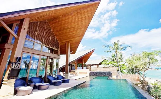 Luxury 5 Bedroom Beach Front Pool Villa in Lamai