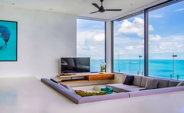 Ultra Modern 5 Bedroom Sea View Villa in Chaweng Noi