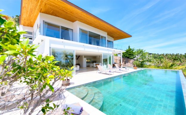 Contemporary Sea View Villas for Sale in Bang Por