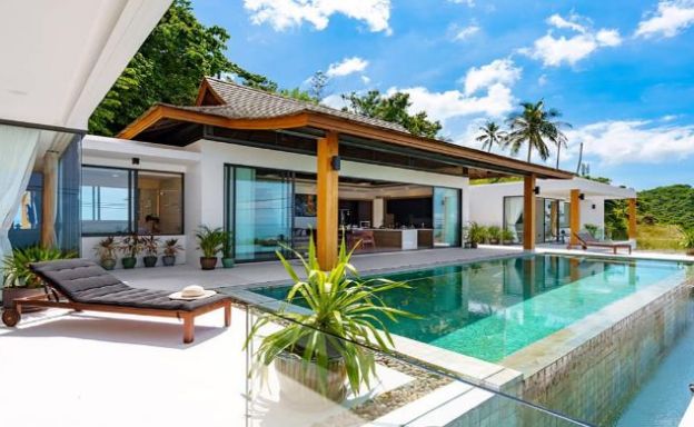 200 Degree Sea View Luxury Bali Villa in Chaweng Noi