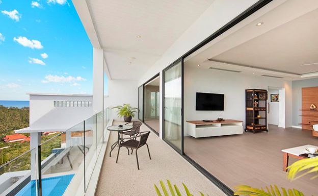 5 Bedroom Luxury Beach View Pool Villa in Plai Laem