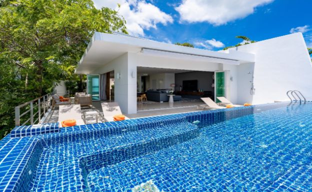 Luxury 3 Bedroom Sunset Sea View Villa in Big Buddha