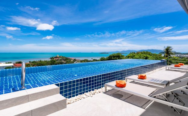 Luxury 3 Bedroom Sunset Sea View Villa in Big Buddha