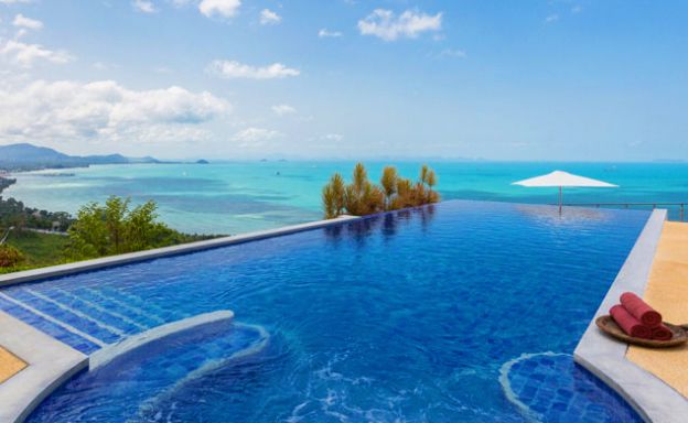 Luxury 5 Bedroom Tropical Sea View Villa In Laem Yai
